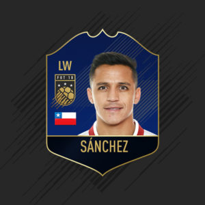 This is an image of sanchez fut 18