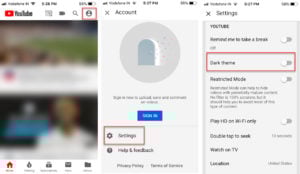 How to activate dark mode on youtube (windows, mac, ios and android)