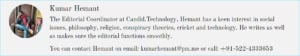 Editorial coordinator at candid. Technology