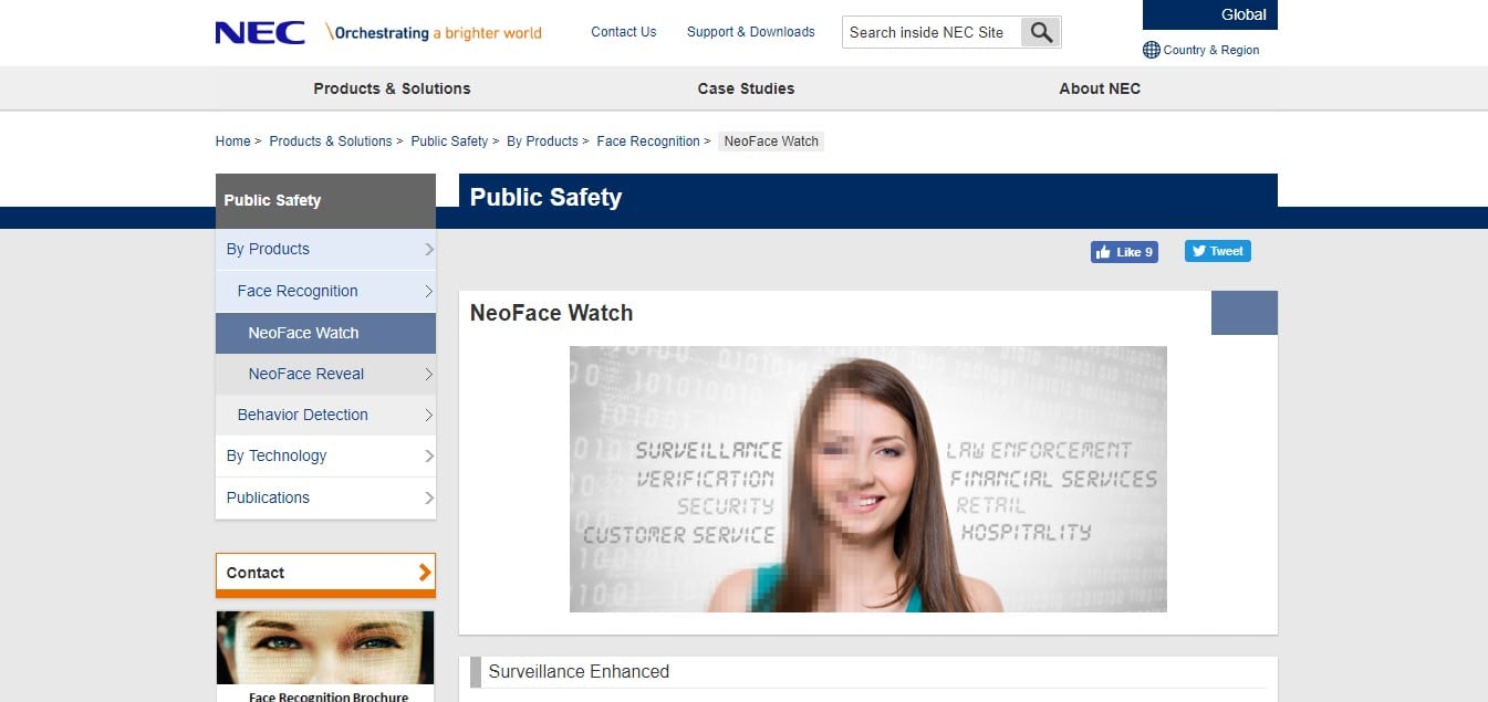 Facial Recognition brought to you by industry leader ABT Security Systems