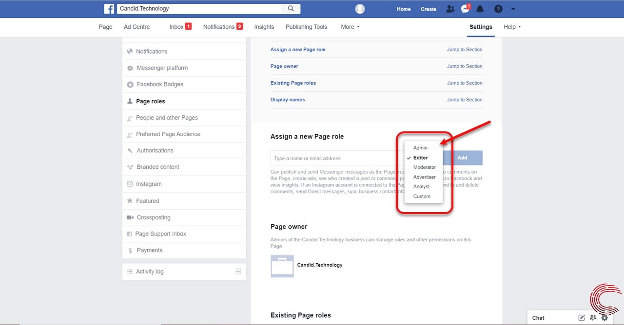 How to add an Admin to Facebook page? Key talking points