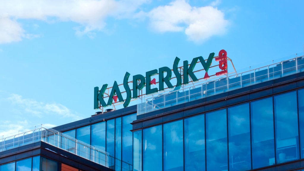 This is an image of kaspersky labs 3989sd
