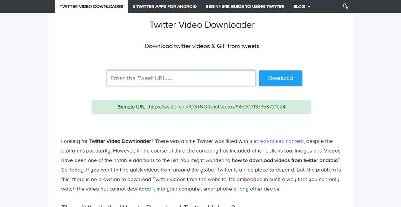 4k video downloader how to twitter