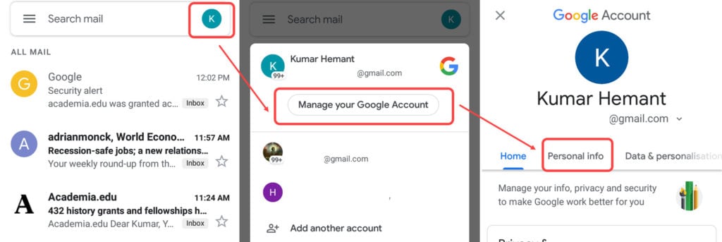 How to change your Gmail profile picture?