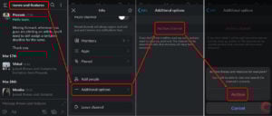 How to archive (deactivate) or delete a slack channel?
