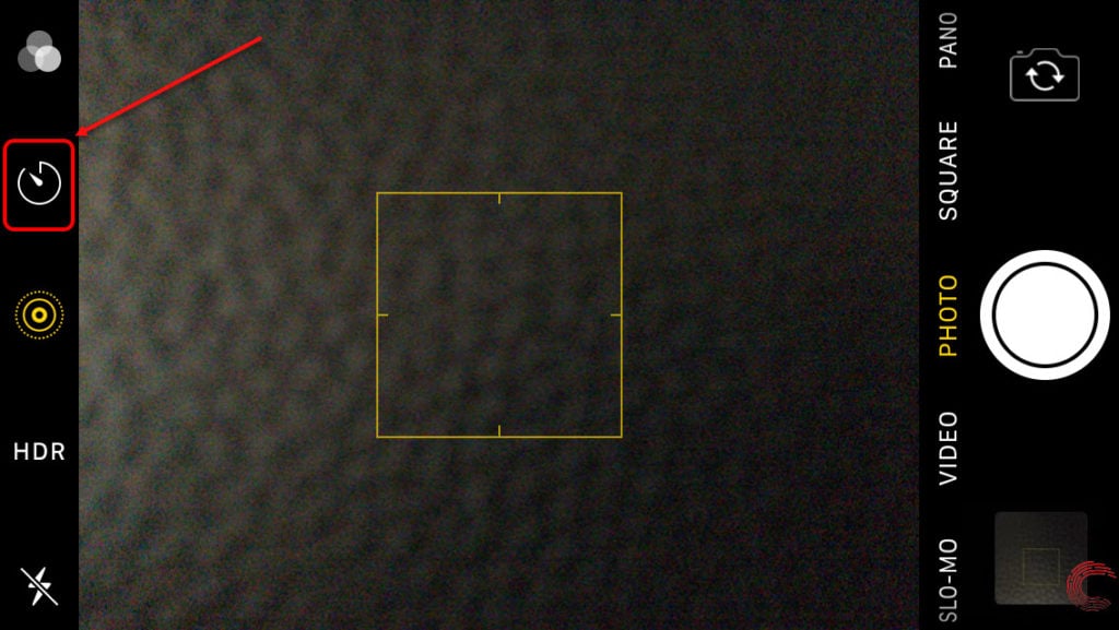 How to setup iPhone's camera timer? Candid.Technology