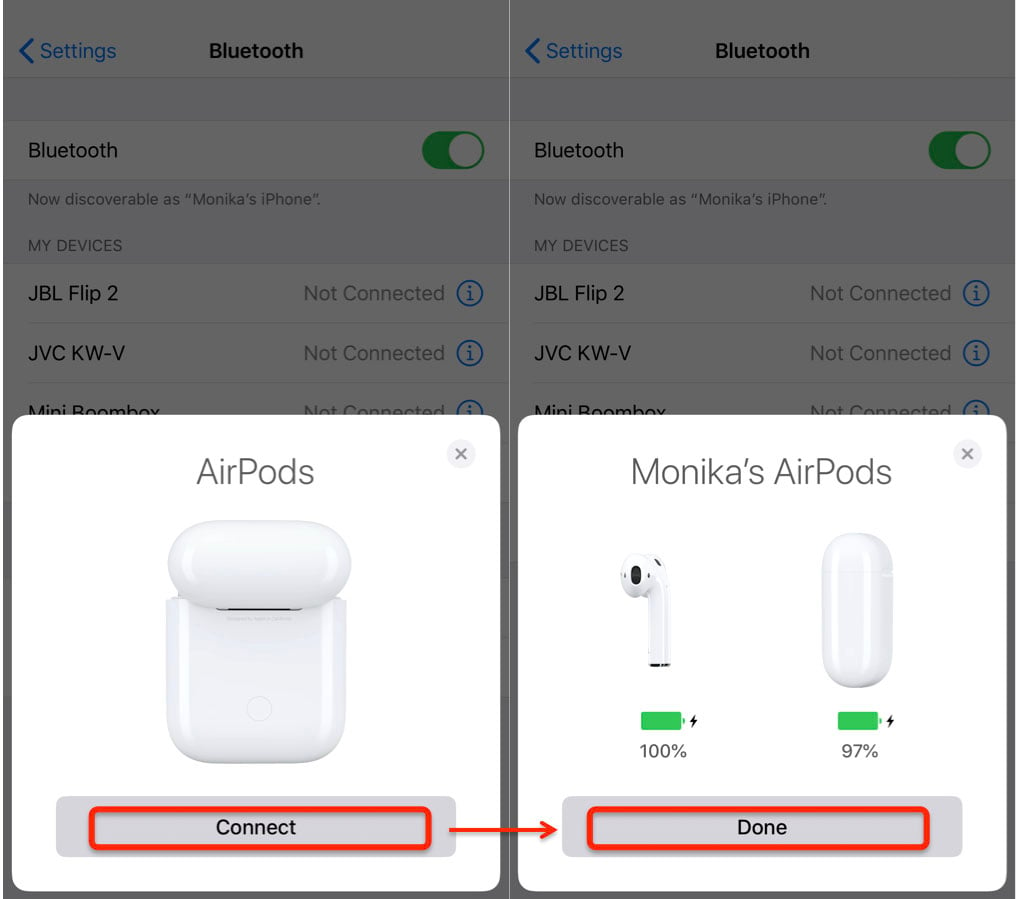 Как включить airpods на андроид