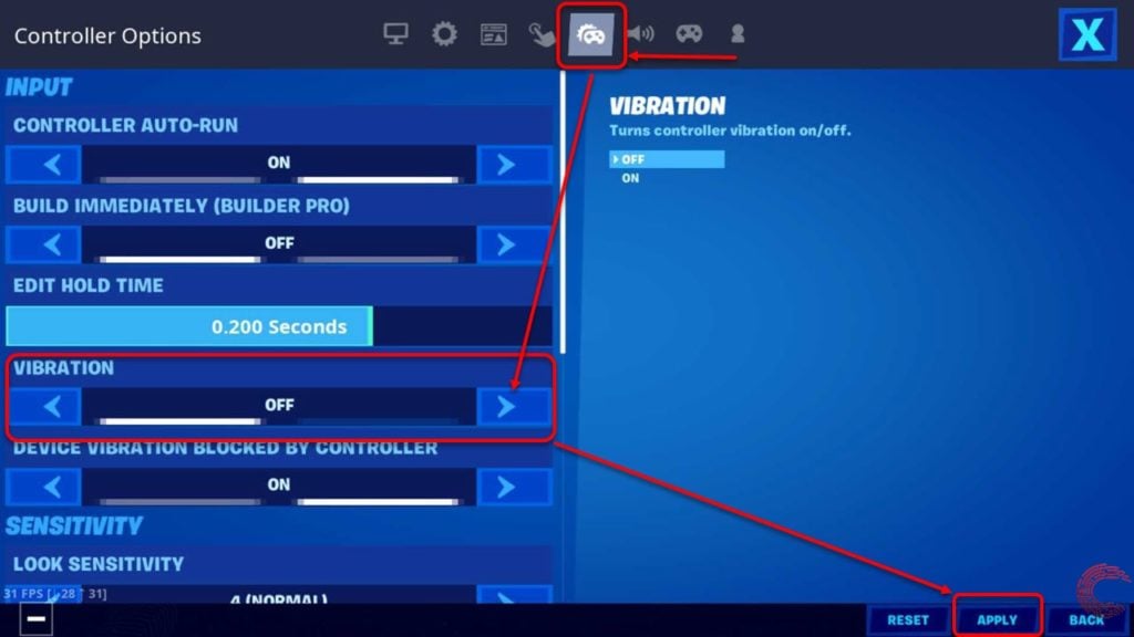 How To Turn Off Controller Rumble On Fortnite How To Turn Off Vibration On Fortnite Mobile Candid Technology