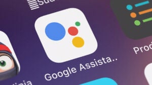 This is an image of google assistant 3h878