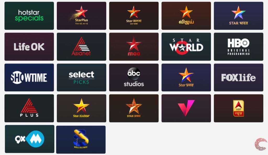 Hotstar vip channel list sale