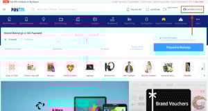 This is an image of paytm chang number ss1