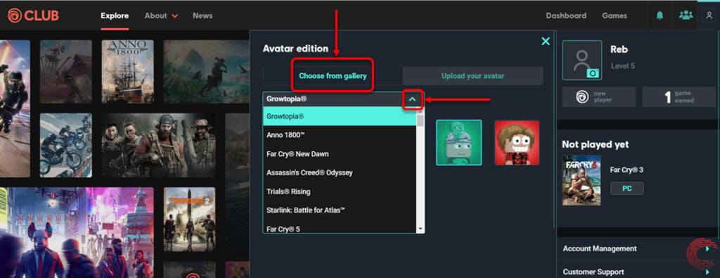 How to change your Uplay profile picture? Candid.Technology