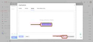 This is an image of insert gif in gmail pc ss2