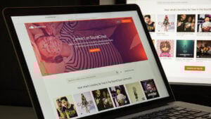 This is an image of soundcloud on pc 384927
