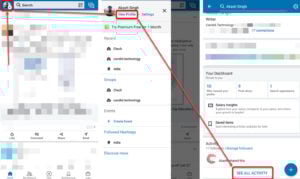 This is an image of delete post on linkedin ss1