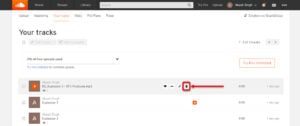 This is an image of delete track soundcloud ss2