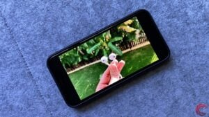 This is an image of iphone xr display