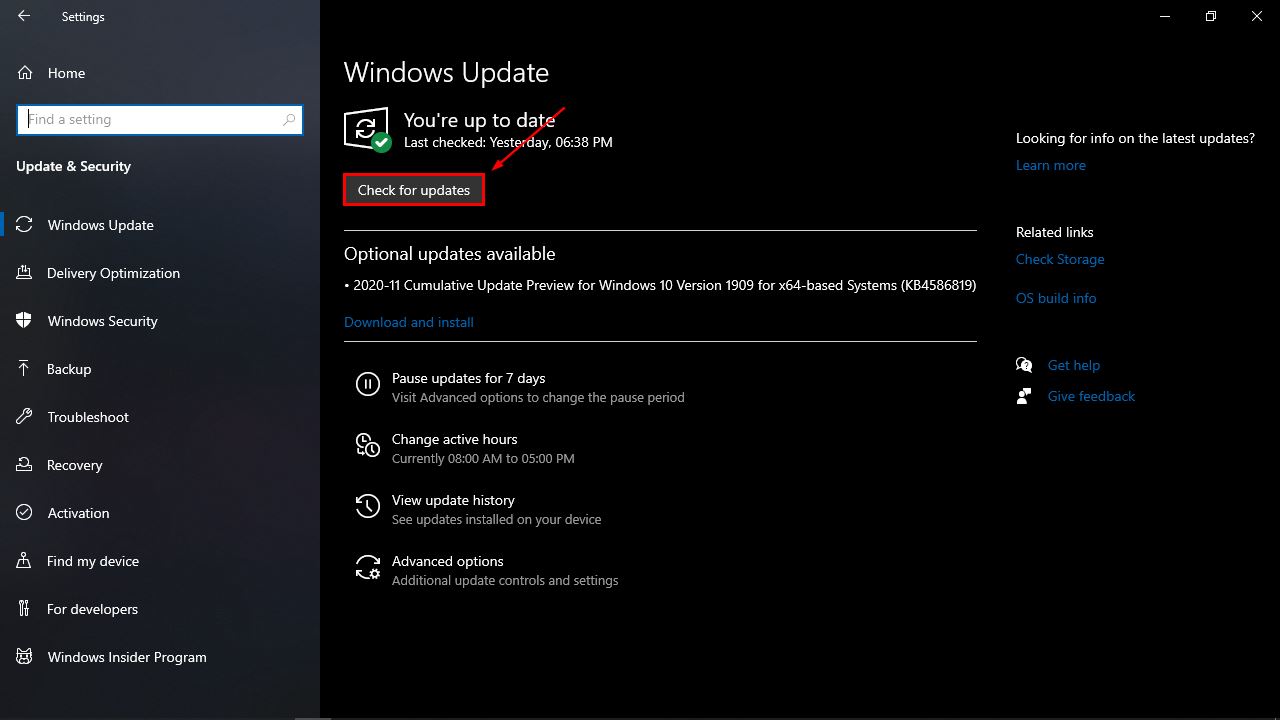 How to update Windows 10 from Command Line and Powershell?
