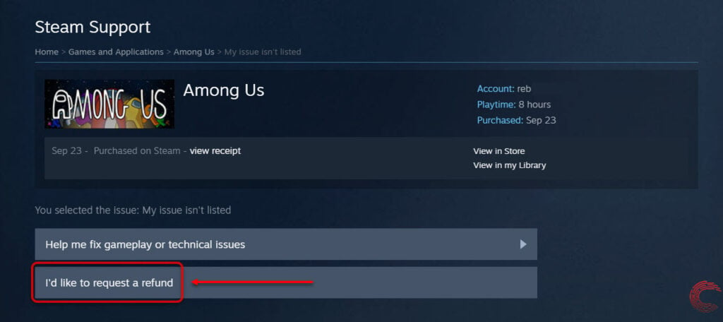 How to see your Steam purchase history? How to refund Steam games?