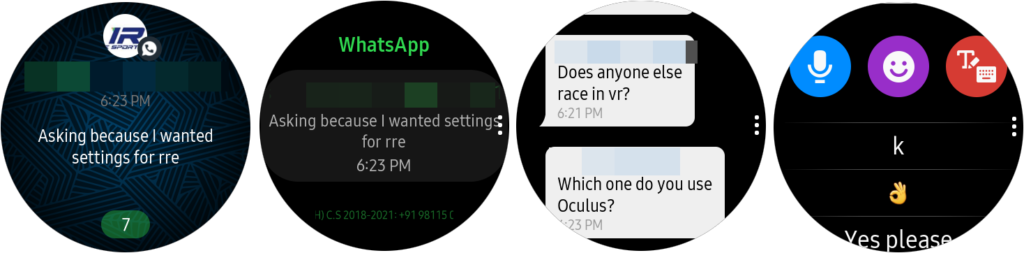 How to use WhatsApp on Samsung Galaxy smartwatches?