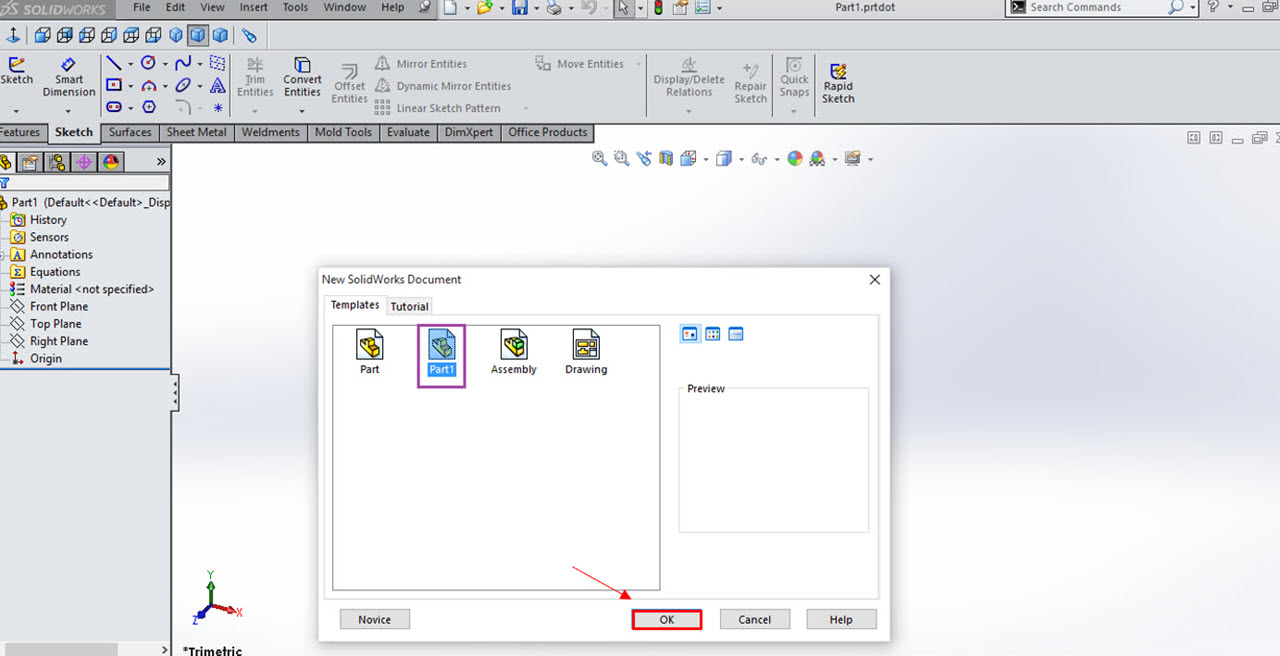 Solidworks Degree Mod Command Change-units-solidworks-m2-step0 | Candid.Technology