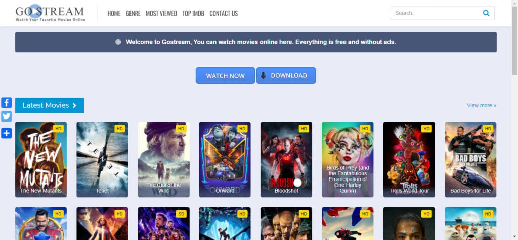 123movies discount gostream site