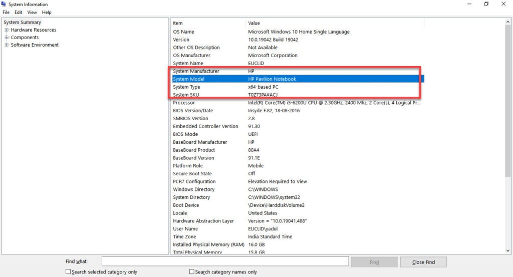 How To Check Which Motherboard You Have In Windows 10   Motherboard Finder 4 1024x553 