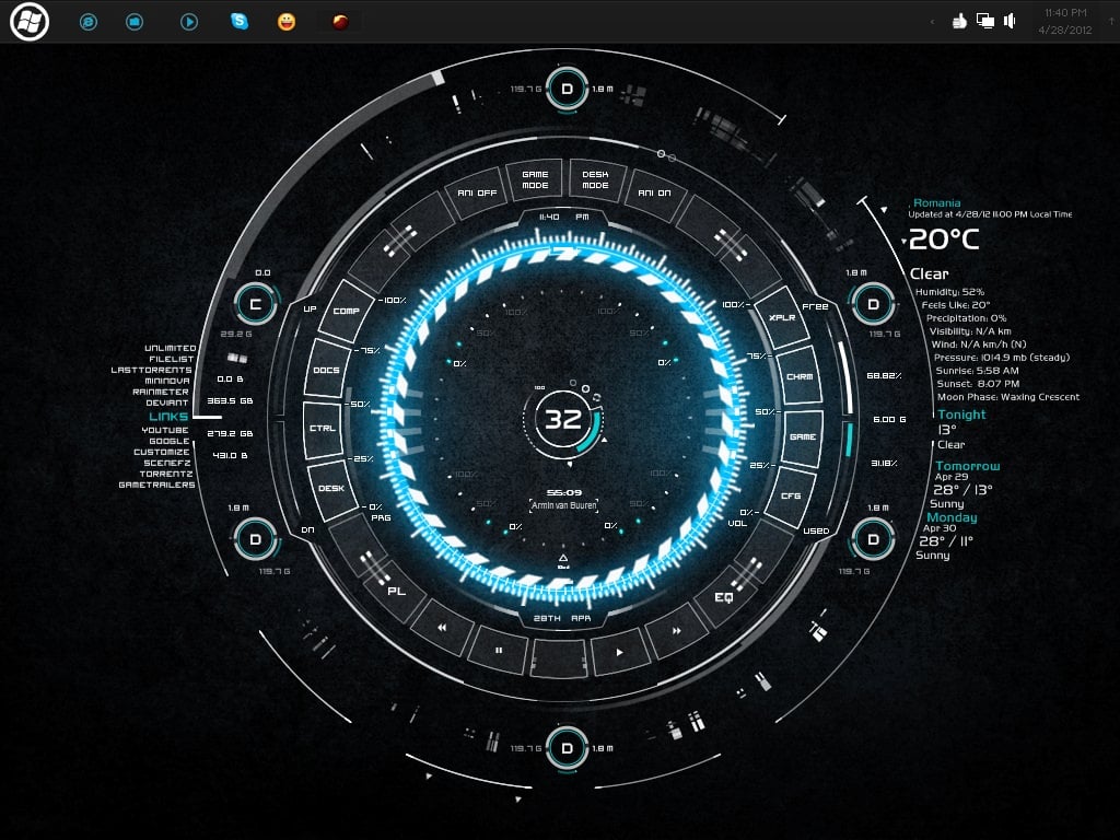 fallout rainmeter skin installer