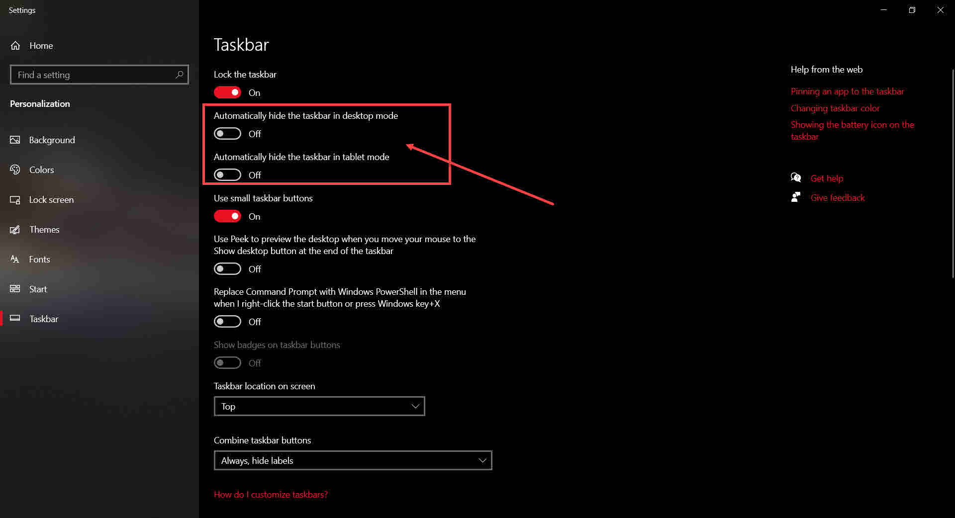 how to install taskbarx in windows 10