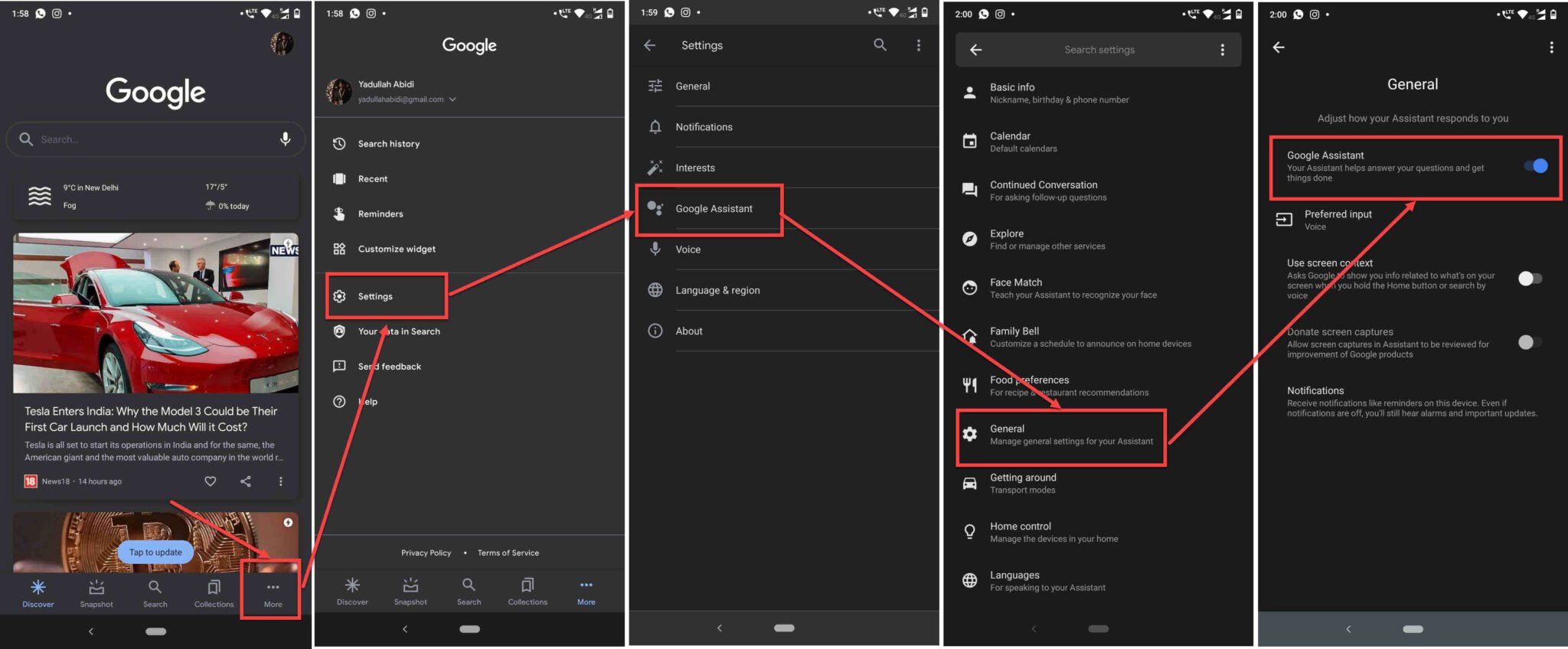 How to remove Google Assistant button from the home screen on Android?