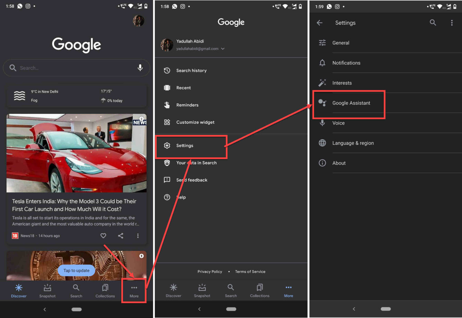 How to remove Google Assistant button from the home screen on Android?