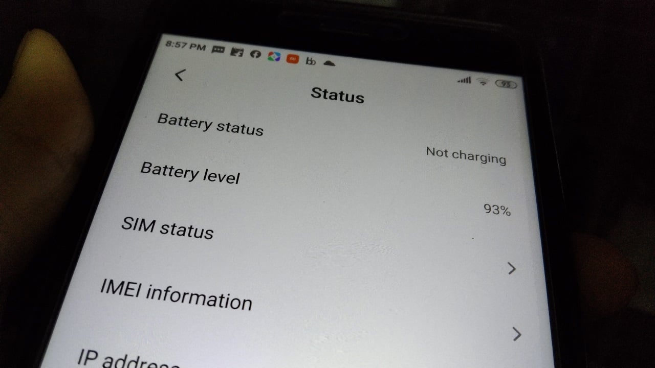 This is an image of imei number87327