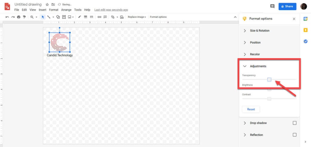 How to add a watermark in Google Docs?