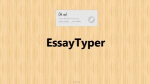 This is an image of essaytyper home ss 1