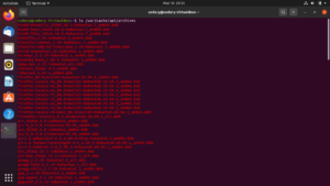 This is an image of apt archive
