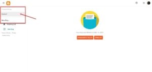 This is an image of blogger delete permanent 1