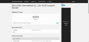 This is an image of geekbench gpu cuda