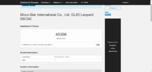This is an image of geekbench gpu opencl