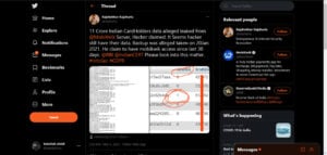 This is an image of rajshekhar tweet 2