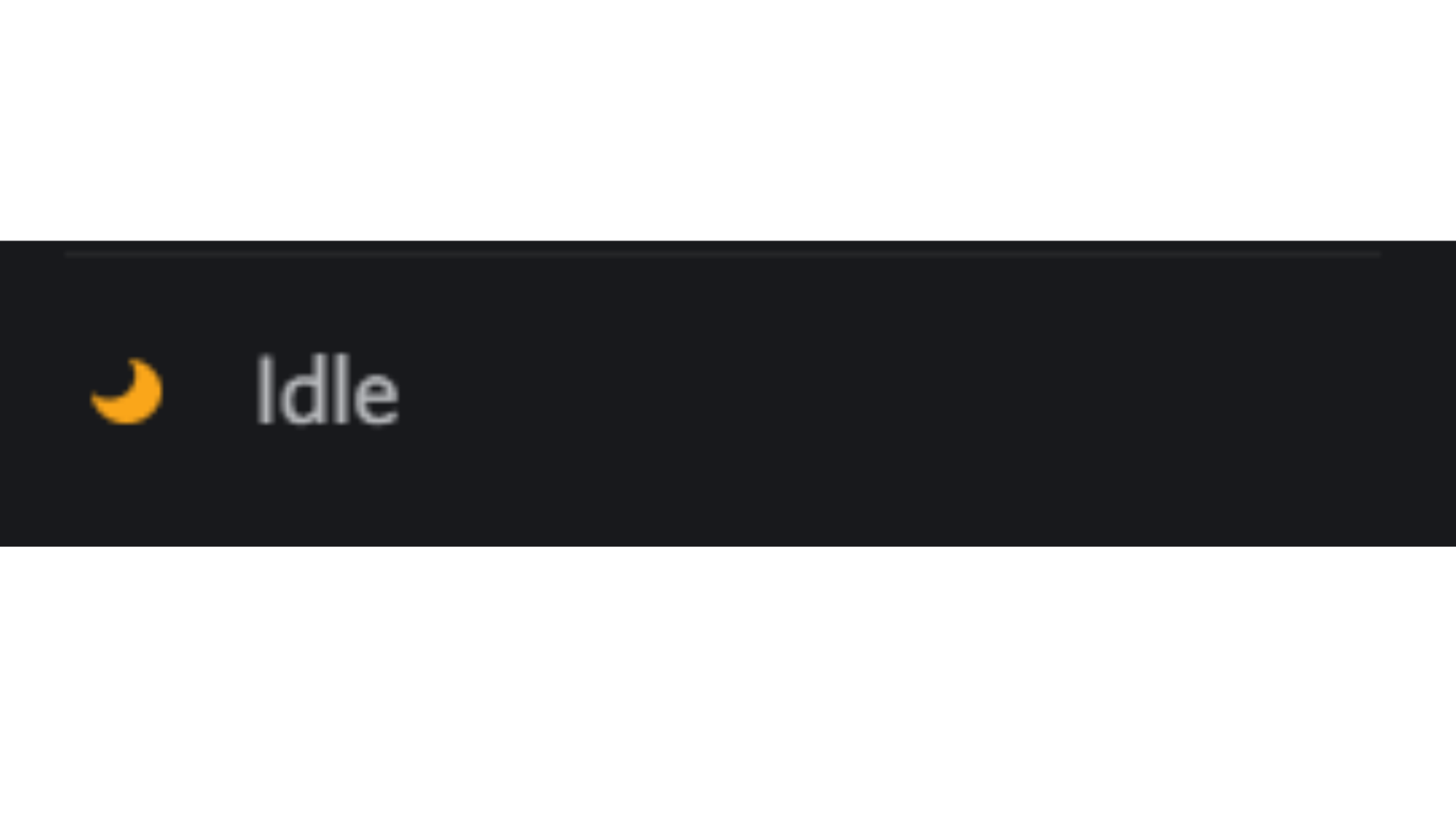 What does Idle mean in Discord?