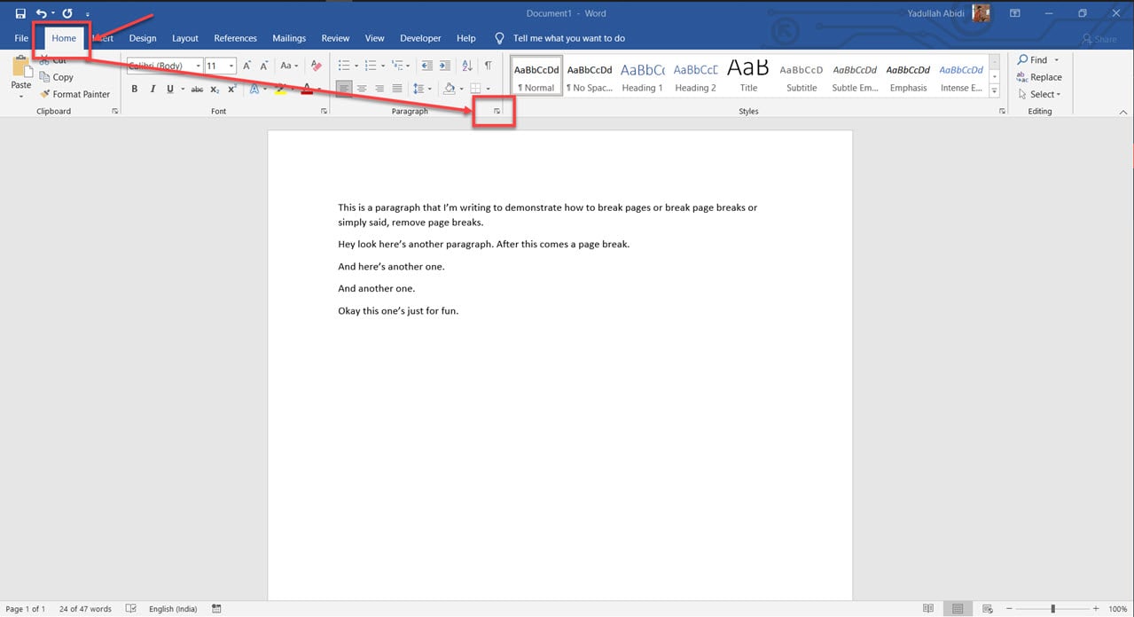 how to remove widows and orphans in microsoft word