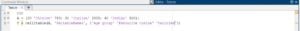This is an image of cell2table code w var 1