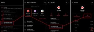 This is an image of clear cache youtube