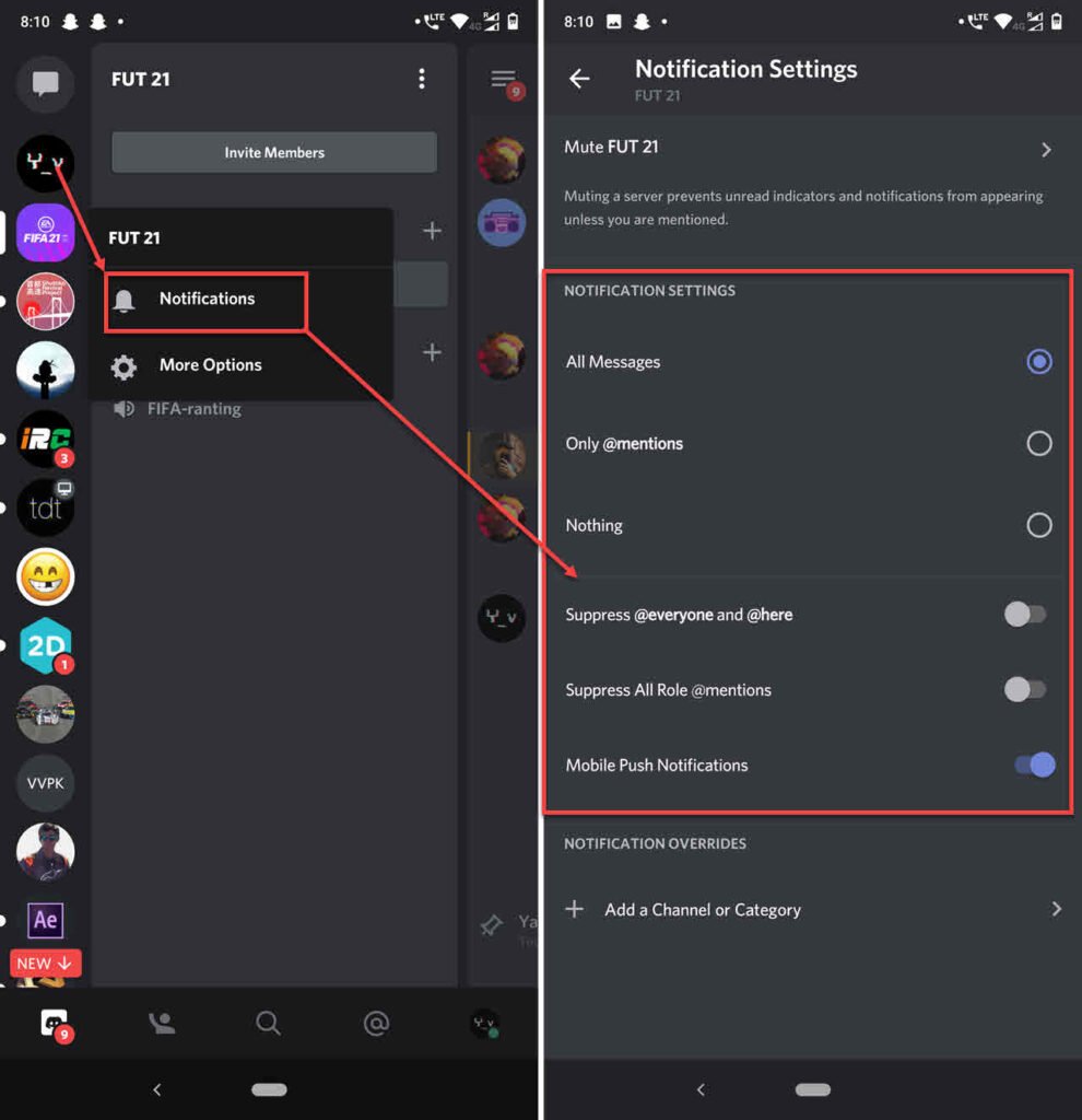 How to disable Discord notifications?