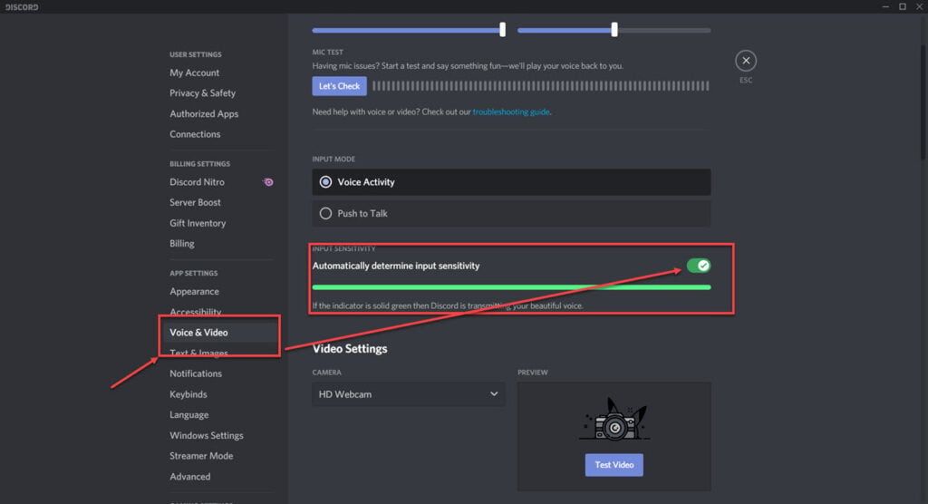 Discord mic not working: Quick Fix