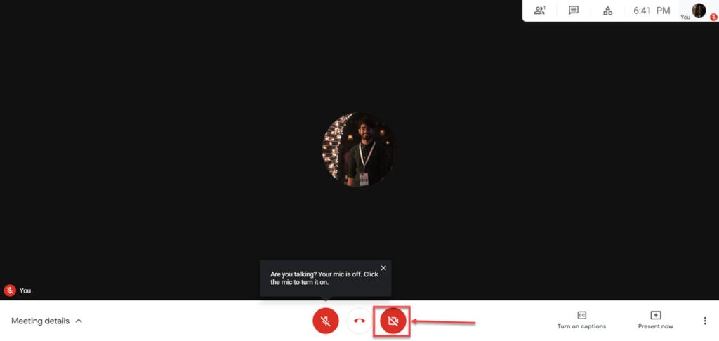 How to fix 'Google Meet camera failed' issue?