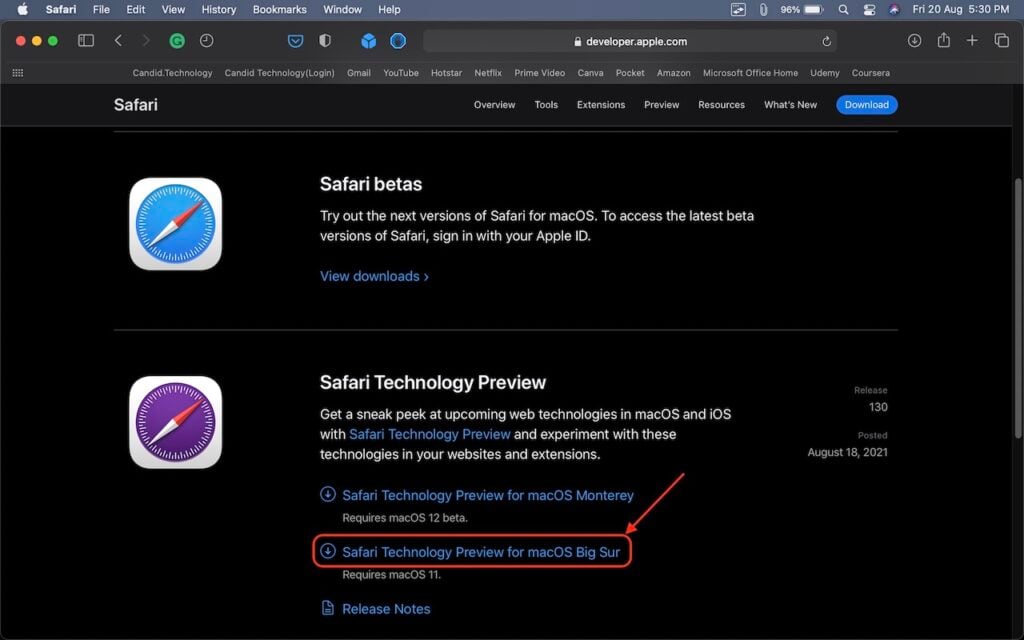 download safari browser for mac