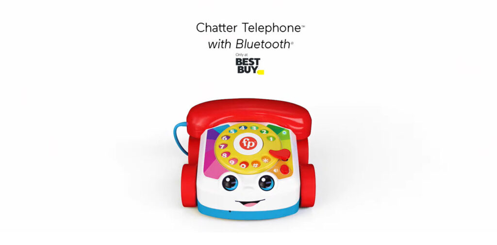 Fisher Price's Chatter toy has a 