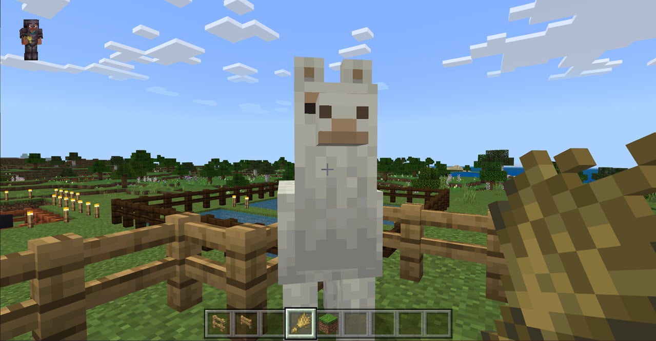 How to ride a Llama in Minecraft?