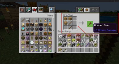 minecraft-axe-2 1 This is an image of minecraft axe 2